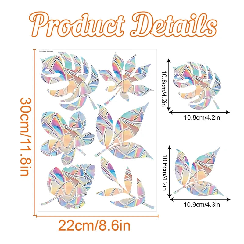 Rainbow Suncatcher Stickers