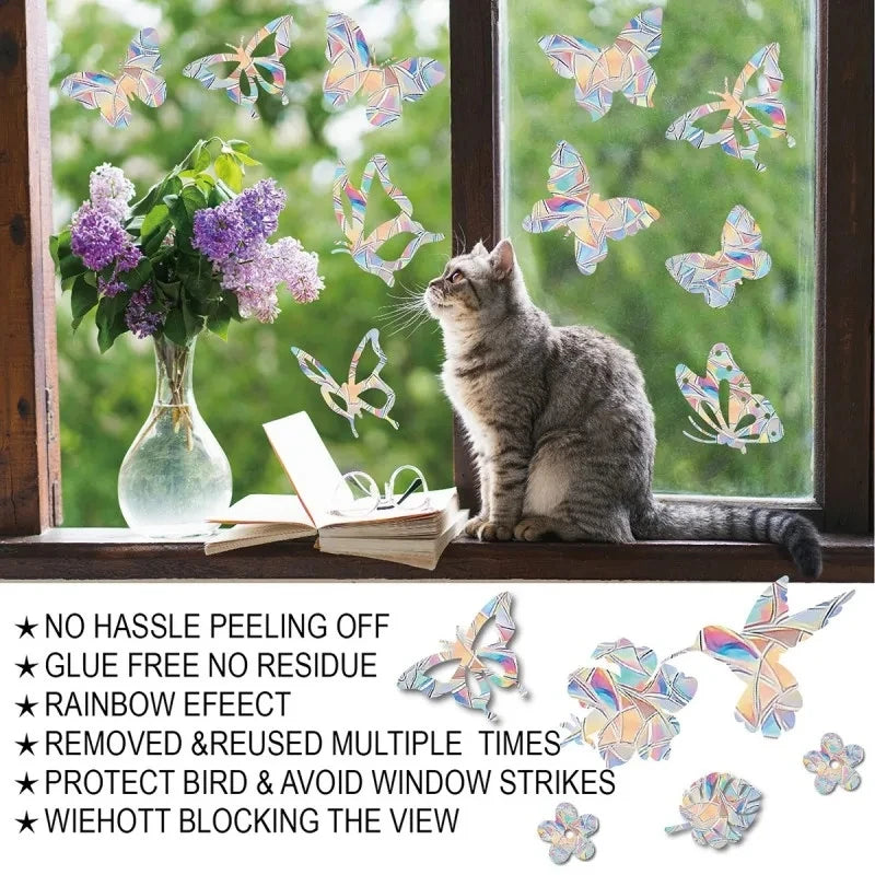 Rainbow Suncatcher Stickers