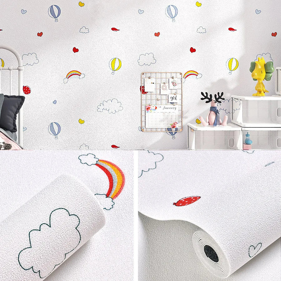 Self-Adhesive Linen Wallpaper