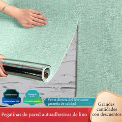 Self-Adhesive Linen Wallpaper