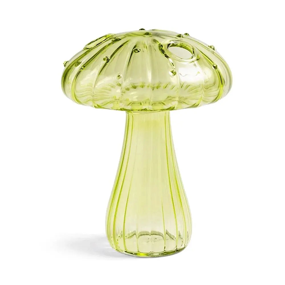 Transparent Jelly Mushroom Glass Vase