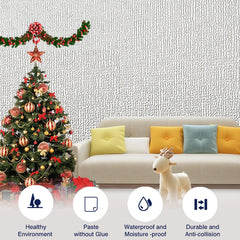 Self-Adhesive Linen Wallpaper