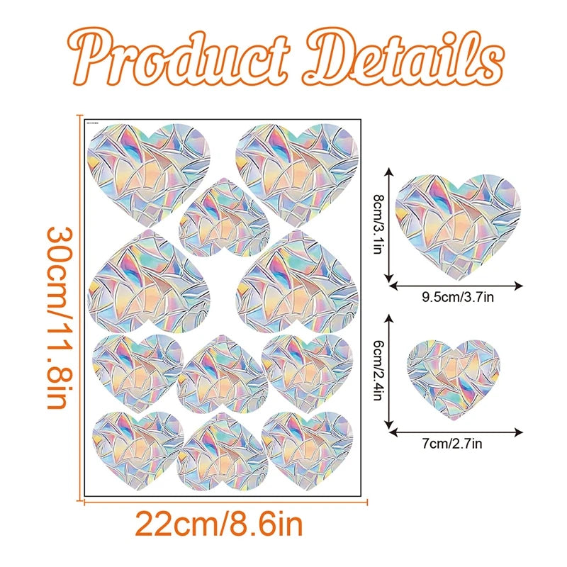 Rainbow Suncatcher Stickers