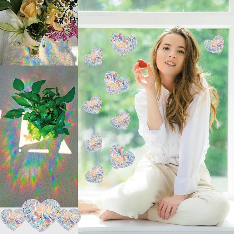 Rainbow Suncatcher Stickers