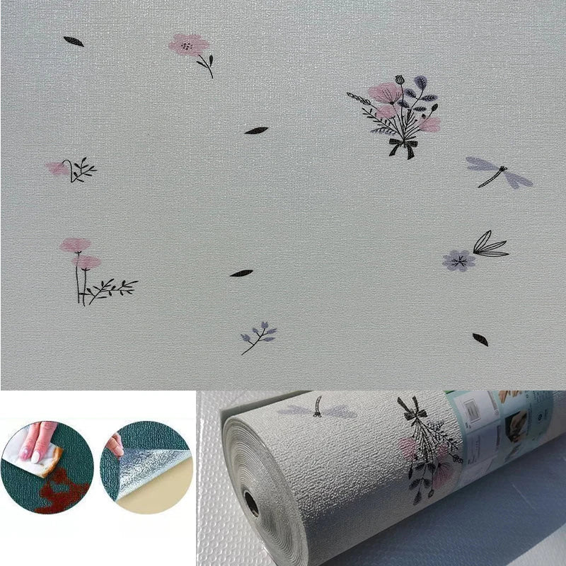 Self-Adhesive Linen Wallpaper