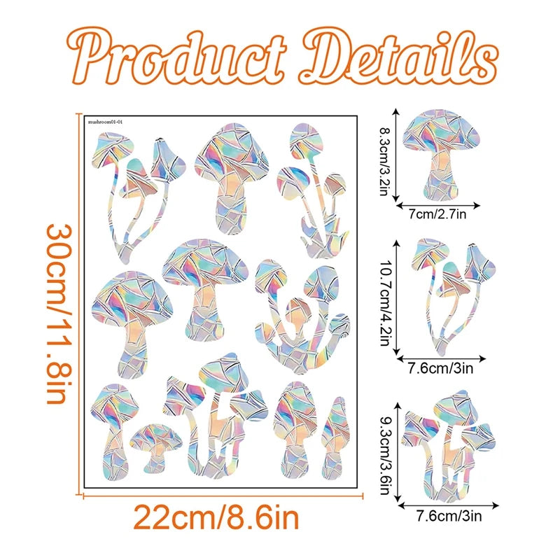 Rainbow Suncatcher Stickers